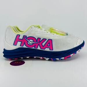 Hoka One One Men's Crescendo XC Cross Country Running Spikes White/Blue Size 10